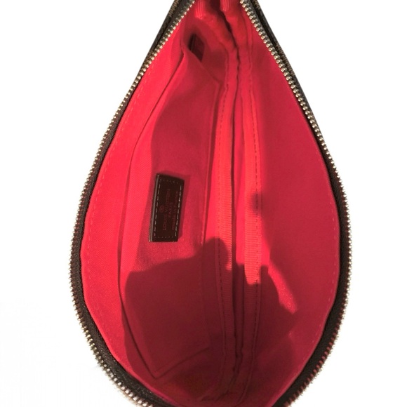 🆕 Louis Vuitton Style Damier Ebene Canvas Pochette Accessories 🆕 - Picture 12 of 14